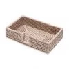 Caspari Rattan Guest Towel Napkin Holder