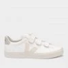 Veja - Men Recife Logo Leather Men Sneaker In Natural Logo