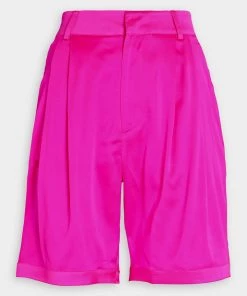 Retrofete Riri Shorts In Neon Pink