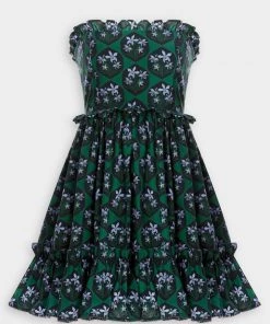 Agua By Agua Bendita Rosa Chan Chan Esmeralda Mini Dress Just In