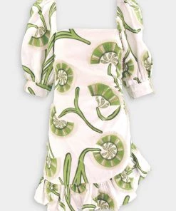 ALEXIS Just In San Paolo Dress In Giardino Bianco