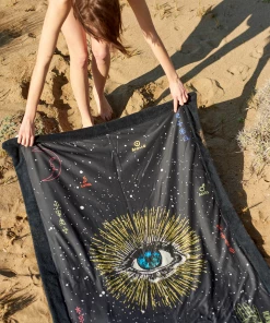 Sun Of A Beach Signature Beach Towel In Cosmos Eye Bags & Accessories
