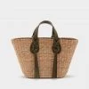 Ulla Johnson Seaview Day Basket In Natural Bags & Accessories