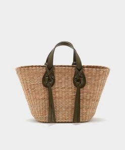 Ulla Johnson Seaview Day Basket In Natural Bags & Accessories