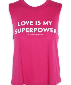 Spiritual Gangster Just In Super Power Crop Tank In DRF