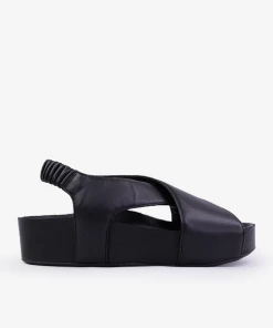 Simon Miller Vegan Cross Drip Slide In Black Just In