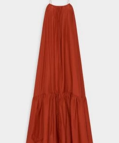 Matteau Single Tier Sundress In Terracota