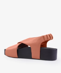 Simon Miller Just In Vegan Cross Drip Slide In Spice