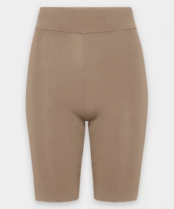 ST. AGNI Teos Knit Bike Shorts In Oak Just In