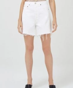 AGOLDE Stella High Rise Short In Risk Just In