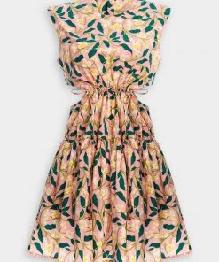 Agua By Agua Bendita Just In Sucre Dos Gardenias Rosa Mini Dress