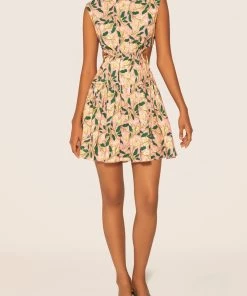 Agua By Agua Bendita Just In Sucre Dos Gardenias Rosa Mini Dress