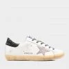 Golden Goose Super-Star Cocco Printed Star White Leather Sneaker Just In