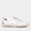 Golden Goose Super-Star Light Pink Star White Leather Sneaker Just In