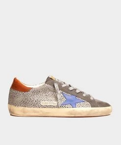 Golden Goose Just In Super-Star List Mini Maculated Glitter Sneaker