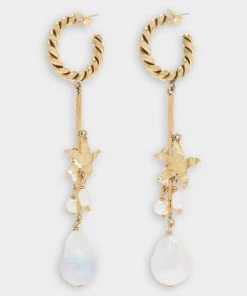 Ulla Johnson Just In Talassa Earrings In Pearl