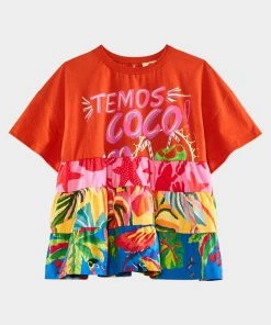 FARM Rio Temos Coco T-Shirt Blouse