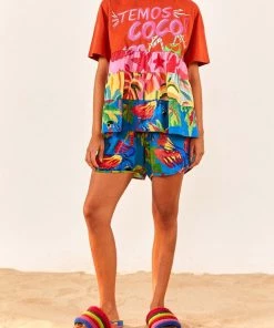 FARM Rio Temos Coco T-Shirt Blouse