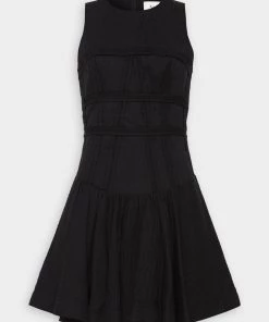 Aje. Tidal Corset Mini Dress In Black Just In