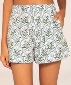 Agua By Agua Bendita Toronjil Chan Chan Celeste Shorts