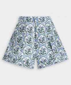 Agua By Agua Bendita Toronjil Chan Chan Celeste Shorts