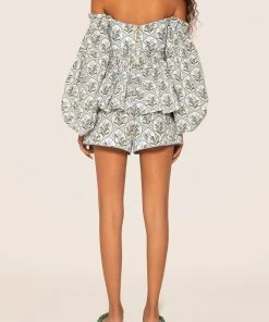 Agua By Agua Bendita Toronjil Chan Chan Celeste Shorts