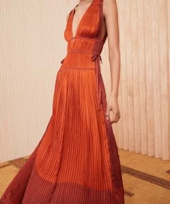 Ulla Johnson Valeria Gown In Agate Just In