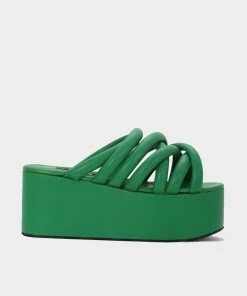 Simon Miller Just In Vegan Maze Platform In Green Amazon
