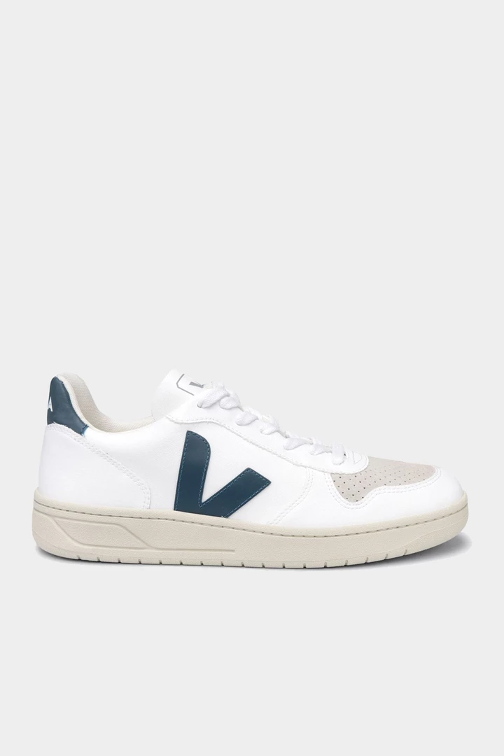 Veja - Men V-10 CWL Sneaker In White California Just In 1 Veja - Men V-10 CWL Sneaker In White California Just In