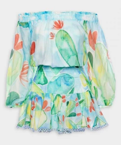 Charo Ruiz Just In Vera Short Dress In Barbary Print