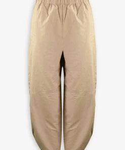 Tibi Vintage Cotton Pull On Sculpted Jogger In Dark Stone