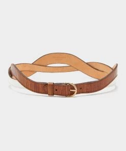 Ulla Johnson Just In Wave Belt In Sierra Colorblock