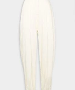Gia Studios Just In Wide Leg Tailored Trousers In White
