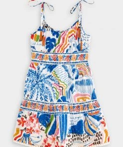 FARM Rio Wild Brazil Tie Strap Mini Dress Just In